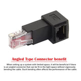 Cat6 Cat5E Male To Female Lan Ethernet Network Extension 8P8C Ftp Stp Utp Adap