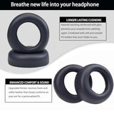 Ps5 Replacement Ear Pads Cushions For Sony Playstation 5 Pulse 3D Ps5 Wireless Headset,Earpad Ear Pads Cushions With Soft Protein Leather,Memory Foam Repair Parts Black
