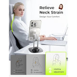 Cell Phone Stand For Desk, Phone Holder For Desk Iphone Stand, Cute Phone Office Accessories For Women - Cubicle Accessories, Acrylic Iphone Holder, Soporte Para Celular Suitable For 4-11''