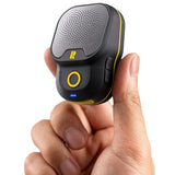 Wearable Bluetooth V5.3 Speaker, 30H Working Time Clip-On Wireless Jobsite Water-Resistant TWS Portable Speaker, IPX7 Waterproof, Built-in ENC Mic