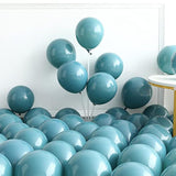 Race Car Balloon Garland Arch Kit 166Pcs Dusty Blue Black Latex Balloon Wheel Checkered Foil Balloons For Race Car Two Fast Birthday Party Decorations