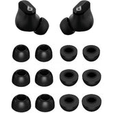 Foam Ear Tips Compatible With Beats Studio Buds + Plus, S/M/L Sizes 6 Pairs Soft Memory Foam Replacement Tips Earbuds Covers Eartips Compatible With Beats Studio Buds +, Black 12