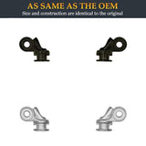 Qc35 Hinge As Same As The Oem Quietcomfort 35 Metal Hinge Swivel Replacement Parts Accessories Repair Kit Compatible With Bose Quietcomfort 35 I/Quietcomfort 35 Ii/Qc45/Qc25 Headphones (Silver)