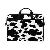 Laptop Bag Case Geometrical Animal Skin Cow Print Computer Protector Bag Travel Totes Briefcase With Shoulder Strap For Women Men Girl Boys