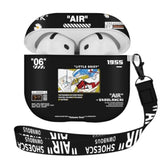 For Apple Airpods 4Th Generation Case Cover(2024), Protective Tpu Soft Cases Cover Rugged For Airpods 4Th Generation Case With Lanyard & Keychain For Women Men?Sneakers