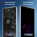 2 Pack Privacy Screen Protector for Galaxy S26, Anti-Spy Private Tempered Glass, Easy Installation, Anti-Scratch, Case Friendly