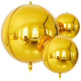 Gold Foil Balloons, 14 Pcs Gold Mylar Balloons For Party Decorations, 22/18/10 Inch Large Foil Balloon For Birthday, Engagement, Graduations Balloon For Graduations Decorations 2025