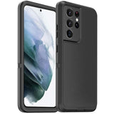 For Samsung Galaxy S21 Ultra Case, Shockproof And Drop-Proof Non-Slip, Heavy Duty Protective Case For Samsung S21 Ultra 6.8 Inch (Black)