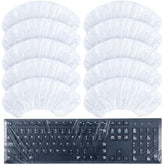 30 Pieces Universal Keyboard Protector Cover Wipeable 0.025Mm Disposable Keybo