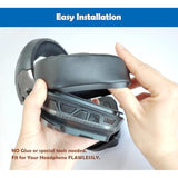 Ear Pads Replacement Cushion Earpads Compatible With Corsair Void/Corsair Void Pro Wired/Wireless 7.1 Gaming Headsets,Replacement Ear Pad With Skin-Friendly Protein Leather And Memory Foam