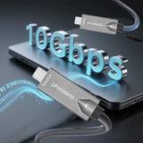 Usb Type C To C Full Features Extension Cable 4K Active Optical Usb 10Gbps 33Ft Backward Usb2.0&Usb 1.1,Pd60W,Compatible With Camera Printer,Scanner,Game Controller,Meeting & Conference Room