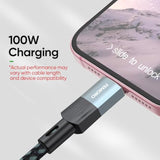 Usb C Extension Cable 20Ft/6M, Extra Long Usbc Extender 100W Fast Charging, 5Gbps Data Transfer, 4K@60Hz Usb-C 3.1 Male To Female Durable Braided Cord For Iphone16 Galaxy S25/24 Laptop Camera Tablet