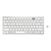 Kensington Multi-Device Dual Wireless Compact Keyboard - Silver (K75504US)