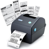 Industrial High-Speed Thermal Printer - 8Ips, 203 Dpi, For Large Warehouses & Logistics, Usb/Ethernet, Supports 4.25" Wide Labels, Perfect For Barcode Shipping & Receipts