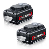 5.0Ah Dcb200 Lithium Battery Replacement For Dewalt Battery Compatible With Dewalt 20V Max Battery