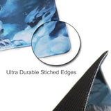 Silver Dragon Nashia Mist Across Snow Fantasy Art Tcg Card Gaming Mouse Pad Mat