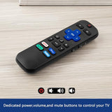 Remote Control For Hisense-Tcl-Onn-Sharp-Philips-Westinghouse-Insignia-Element Roku Tv Remote Replacement