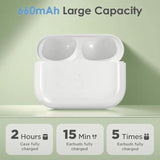 Wireless Charging Case Replacement Compatible With Airpod Pro 1St & 2Nd Generation, Upgraded Replacement Charger Case With Air Pod Pro 2, Upgraded Blue-Tooth Pairing Sync Button