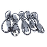 - Connectors Pro 5-Pack 18" Universal Power Cord 1.5 Ft, Iec320 C13 To Nema 5-15P 18 Inches Cable, Csa Ul Rohs