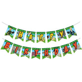 Officially Licensed Wild Kratts Birthday Party Supplies - 1 Pre-Strung Happy Birthday Banner - Wild Kratts Birthday Party Supplies