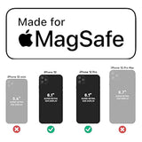 OtterBox Symmetry Case with MagSafe for iPhone 12 & iPhone 12 PRO (ONLY) Non-Retail Packaging - Clear