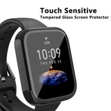 Screen Protector For Amazfit Bip 3/Pro, 2-Pack Hard Pc Bumper Full Face Cover Protective Case Accessories