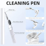 Compatible With Airpods 4 Case(2024), Soft Silicone Protective Cover For Apple Airpods 4, With Keychain, Cleaning Kit & Anti-Loss Strap, Airpods 4Th Generation Case For Women Men, Rose Pink