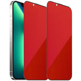 2 Pack Anti-Blue Privacy Tempered Glass For Iphone 13 Pro Max/Iphone 14 Plus Anti-Spy Screen Protector Anti-Peeping Film Gradient Colorful 6.7 Inch