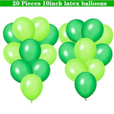 40pcs Golf Party Decorations Green Balloons Banner for Birthday Baby Shower Event