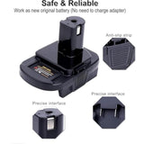 Battery Adapter For Ryobi 18V Battery, For De-Walt 20V&Milwaukee M18 18V Battery Convert To Ryobi 18V Lithium-Ion Battery