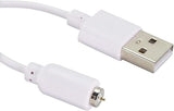 2 Pack Magnetic USB Charging Cable Replacement DC Power Cord with USB Adapter