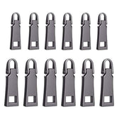 12 Pieces Zipper Head Luggage Accessories Replacement Metal Zipper Pul
