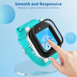 3 Pack Tempered Glass Compatible With At&T Amigo Jr Watch Screen Protector, Hd Clear Protective Film Compatible For Amigo Smartwatch Accessories