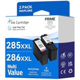 1500 Pages 285Xxl 286Xxl Ink Cartridge Replacement For Canon 285 286 285Xl 286Xl Compatible For Pixma Tr7820, Ts7722 Ts7720 Inkjet Printer, Print, Scan, Copy