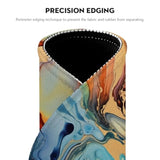 Vibrant Fluid Art Masterpiece Mouse Pad - Transform Your Desk Into A Gallery, Stitched Edges Non-Slip Rubber Base Mouse Pads For Computers Laptop