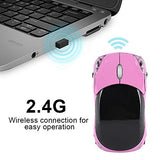 2.4Ghz Mouse Cool 3D Sport Car Shape Optical, Mini Ergonomic Small Hands With Usb Receiver, 1600Dpi Cartoon Car Mouse For Laptop Pc Tablet Computer Kids Girls