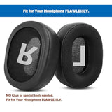 Breathable&Durable Earpads Cushion Replacement Compatible With David Clark Dc One-X Pilot Headset Ear Pads With Mesh Fabric And Memory Foam (Black)