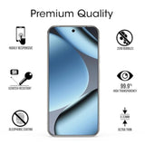 Pixel 9 Pro 6.3" Tempered Glass Screen Protector, Easy Install, 3 Pack