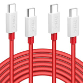 6.6Ft 2-Pcs Supervooc Usb-C To Usb-C Cable For Oneplus 10T 5G 9 Pro 8T, Type C Warp Charge Dash Charger Cable 80W 65W Super Pd Fast Charging Cord For Samsung Fold 6 Flip 5 S24 S23 Tab S9 Ipad Macbook
