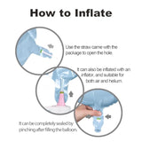 40" Light Blue Number 1 Balloon Large Foil Mylar for 1st Birthday/Graduation