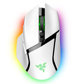 Razer Basilisk V3 Pro Customizable Wireless Gaming Mouse: Fast Optical Switches Gen-3 - Hyperscroll Tilt Wheel - Chroma Rgb - 11 Programmable Buttons - Focus Pro 30K Optical Sensor - White (Renewed)