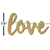 Love Is Sweet Banner - Decoration Sign For Dessert Table, Engagement,