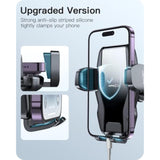 Phone Holder For Car Windshield/Dashboard/Window, Cell Phone Mount For Car Truck, Compatible With Iphone, Samsung, Google, Lg And More
