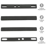 Keyboard Spacebar Foam, 4Pcs Switch Silencer Pad For 6.25U Mechanical Keyboard