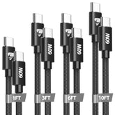 Usb C Cable,Usc To Usb C Cable, 60W Fast Charging Type C To Type C Charger Cor
