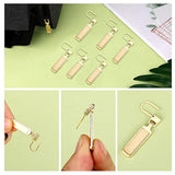 6Pcs Zipper Pull Replacement, Zipper Pulls Detachable Metal Zipper Pul