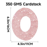 Pre-Strung Older Wiser Hotter Banner - No Diy Glitter Happy Birthday Banner Sign For Women Men 30Th 40Th 50Th 60Th 70Th 80Th Funny Birthday Decorations (Rose Gold)