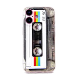 Case For Iphone 16 Plus Matte Finish Heavy Duty Soft Back Cover With Reinforced Corners Tpu Soft Bumper Retro Cassette Tape Case Compatible With Iphone 16 Plus