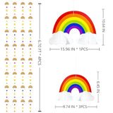 40Ft Cactus Party Decorations Yellow Brown Hot Pink Polka Dot Garlands