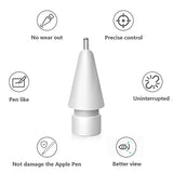 Upgraded Replacement Tips for Pencil, Mix Metal Tips for Pencil 2nd Generation/ 1st Gen/USB C/Pencil Pro Tips(4 Pack)